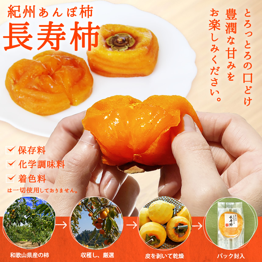 紀州あんぽ柿長寿柿