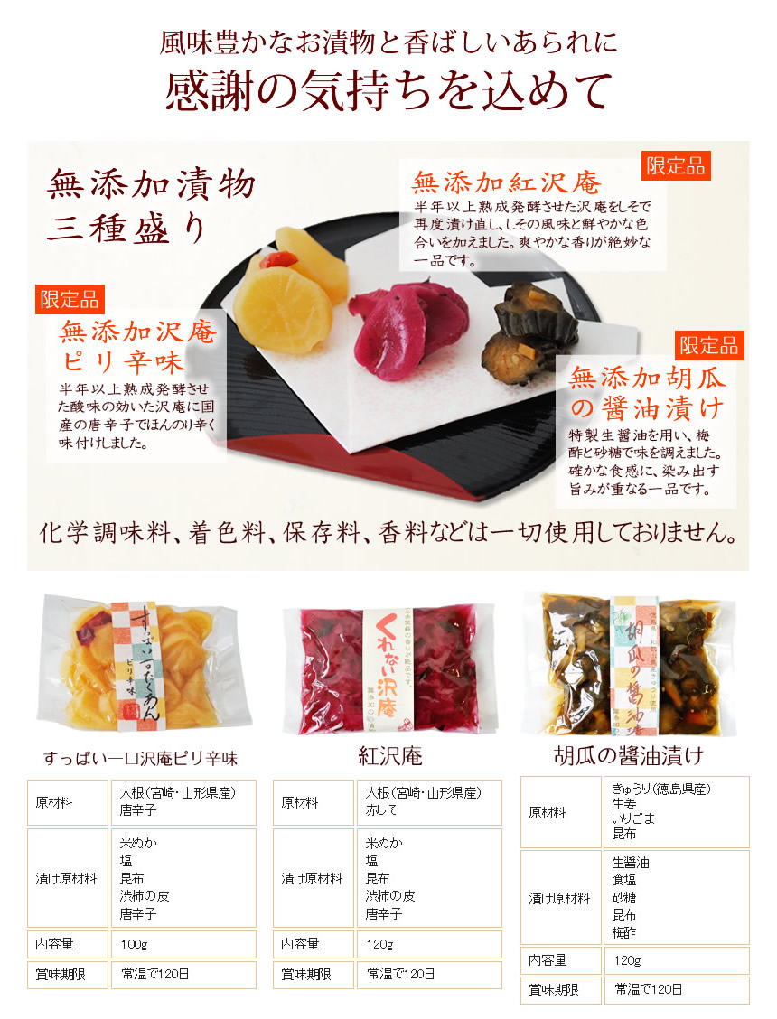 お漬物解説