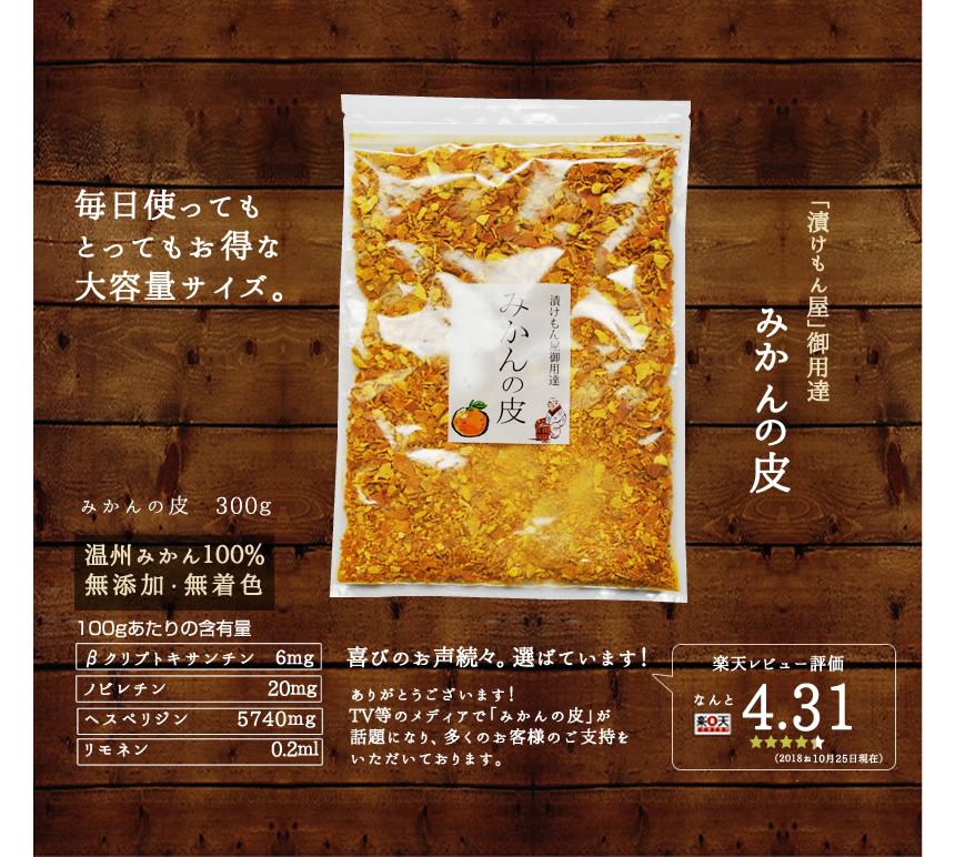 みかんの皮